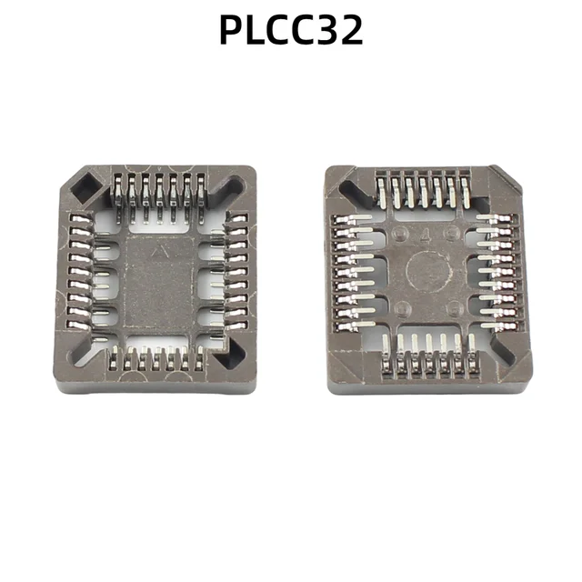 5pcs 1.27mm Pitch 20P 28P 32P 44P 68P 84P SMD SMT Surface Mount IC