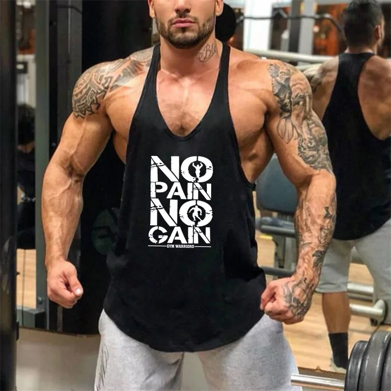 Brand Bodybuilding Stringer Tank Tops Mens Sportwear Vest Fitness Men gyms Clothing sleeveless shirts Muscle singlets