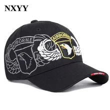 NXYY 101st Airborne Division Baseball Men US Army Hats Dad Cap AIR FORCE Sport Tactical Caps Bone Snapback Leisure Hip Hop Hats