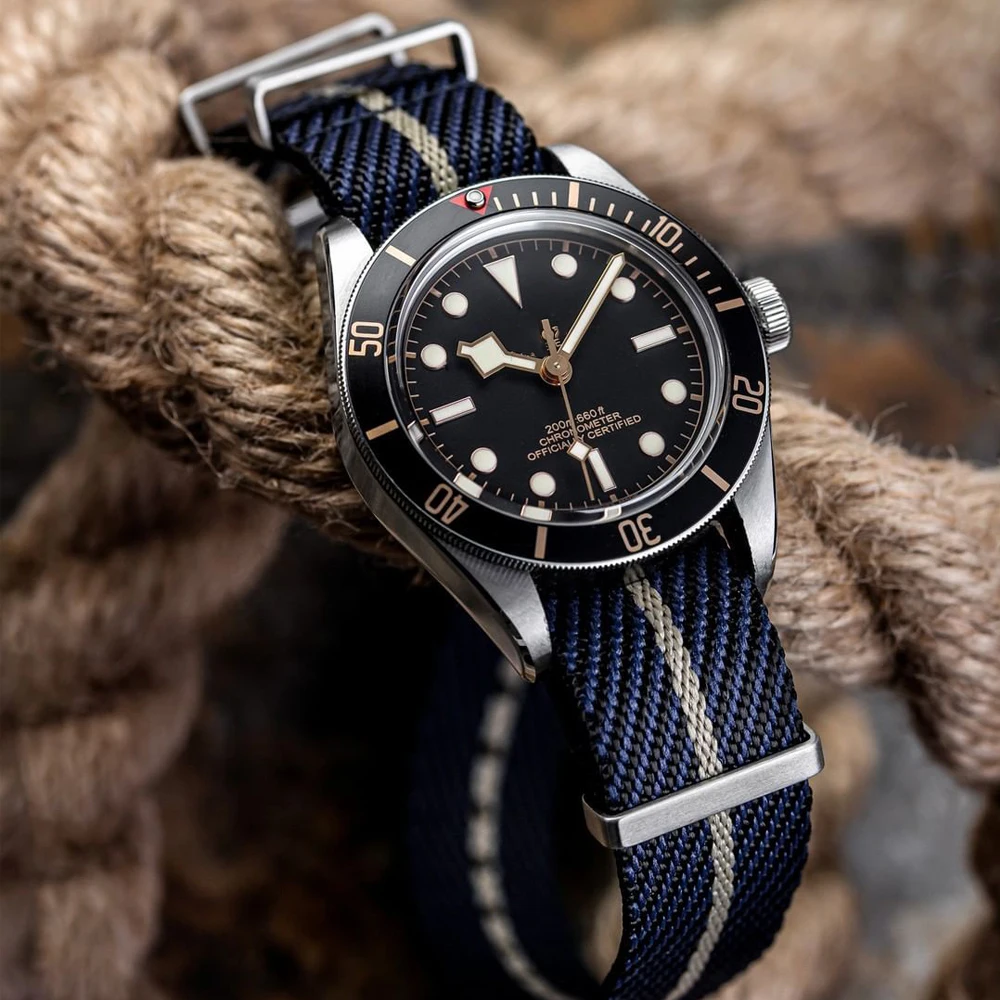 Nylon Nato Strap 20mm 22mm Stripe Watchband Replacement Watch Band Military Wristband Accessories For Tudor Nato Watch Strap