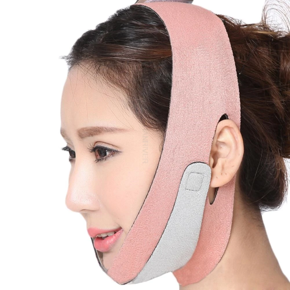 1pcs V Face Lift Up Belt Removal Belt Slimming Lifting Slimmer Face Bandage Wrap Wrinkles Double Chin Slimmer Tool 2