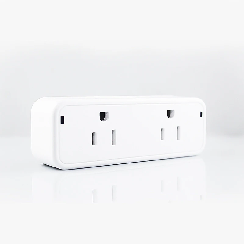 США мини Smart Plug розетка, двойной USB, работа с Amazon Alexa Google Home IFTTT, Wi-Fi с поддержкой пульта дистанционного управления