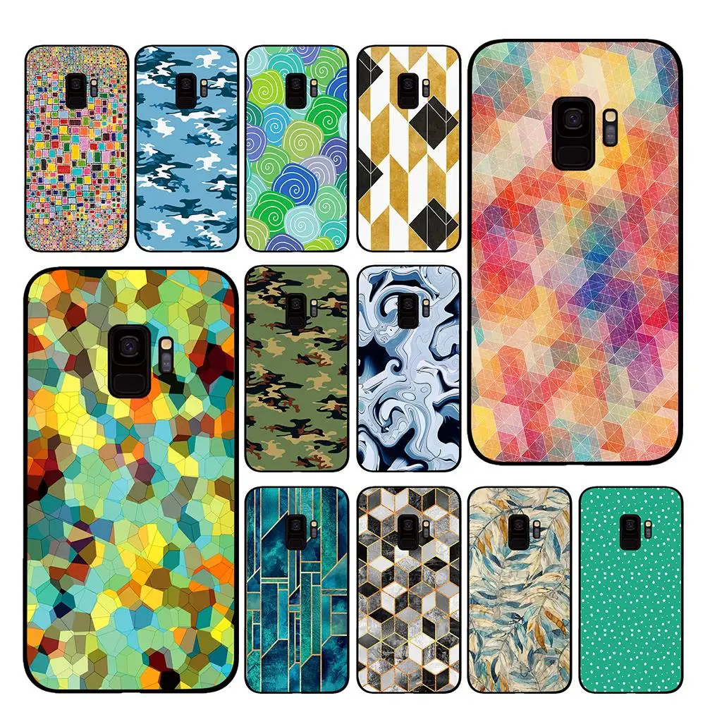Camo Graphic For Samsung Galaxy S10 S10E S8 Plus S6 S7 Edge S9 S10e Note 8 9 Phone cases | Мобильные телефоны и