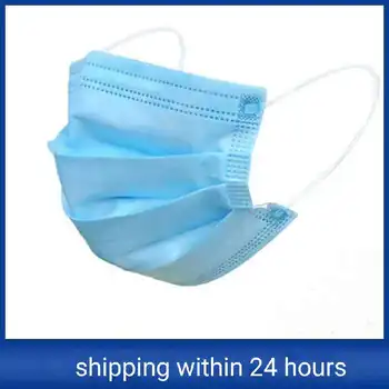 

Disposable face mask dust proof breathable three-layer mask adult men and women mouth and nose mask protective equipment mask 50