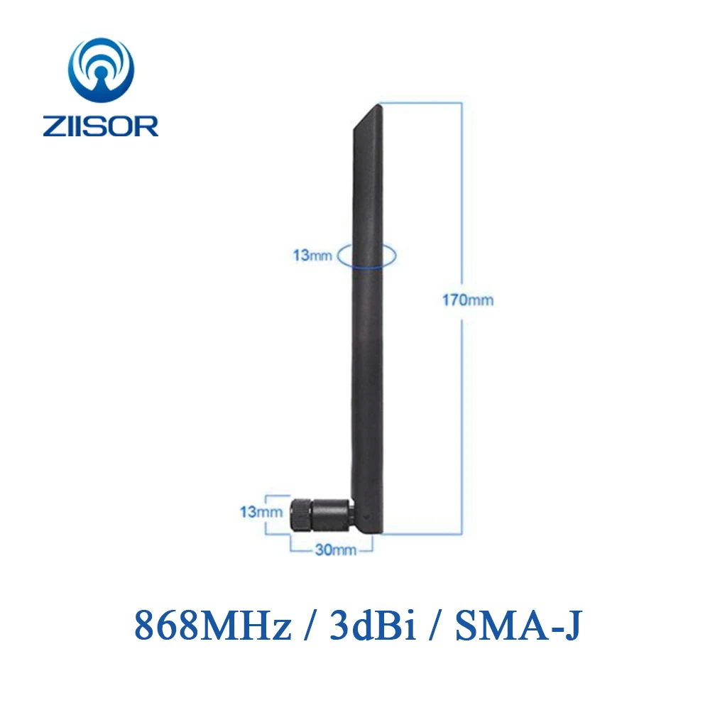 868 МГц Lora всенаправленная антенна с длинным звеном антенны SMA Мужской 3dBi WLAN ретранслятор Wifi DTU Antena TX868-JKD-20