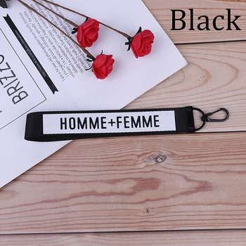 

1PC Motorcycle Keychain Tag Car Key Chain Ring Fob Moto Bike Embroidery Keyring Gift