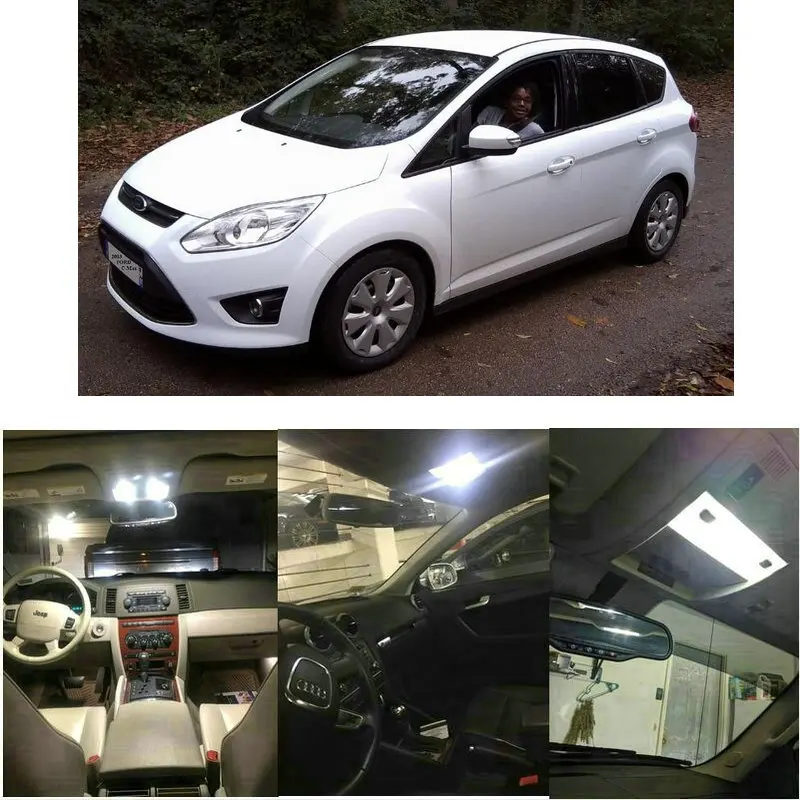 Led Interior Lighting Complete Set For Ford Cmax Cmax Ii Focus Cmax