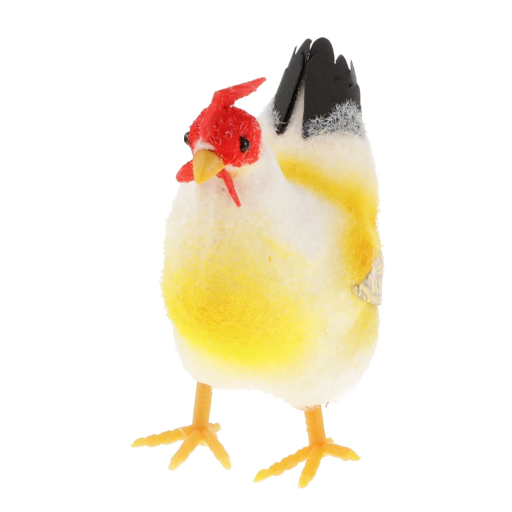 Realistic Chicken Hen Family Animal Model Figurine Kids Toy Gift Party Decor