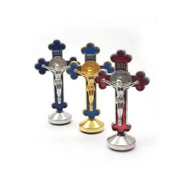 

The crucifixion is like the Catholic church of Jesus Fashion Retro Style Religious decorations in the office Best friend gift
