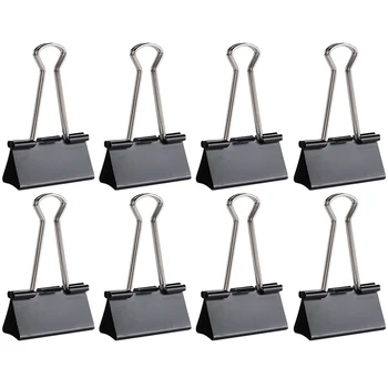 

36 Black Binder 51MM Black, Binder Clip for Office/School Supplies