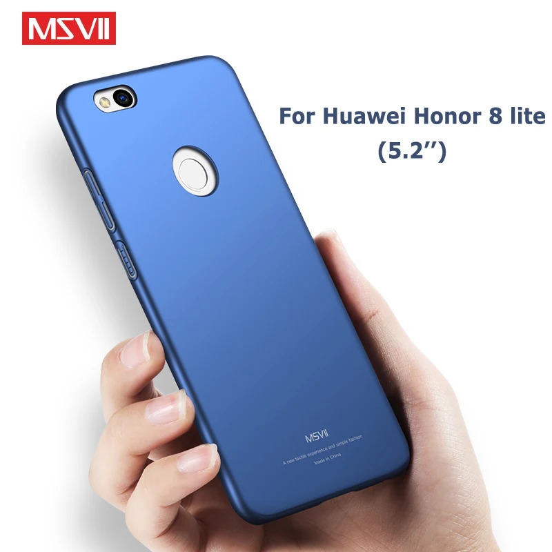 Чехол для Honor 8 Msvii тонкий матовый чехол Huawei Lite Honor8 Жесткий 8X Max 8A 8C чехлы|huawei honor|luxury