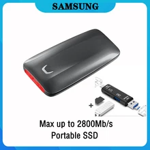 SSD SAMSUNG X5 портативный SSD 1 ТБ 500GB 2800MB внешний жесткий диск SSD USB HD SSD жесткий диск 2 ТБ твердотельный диск для ноутбука