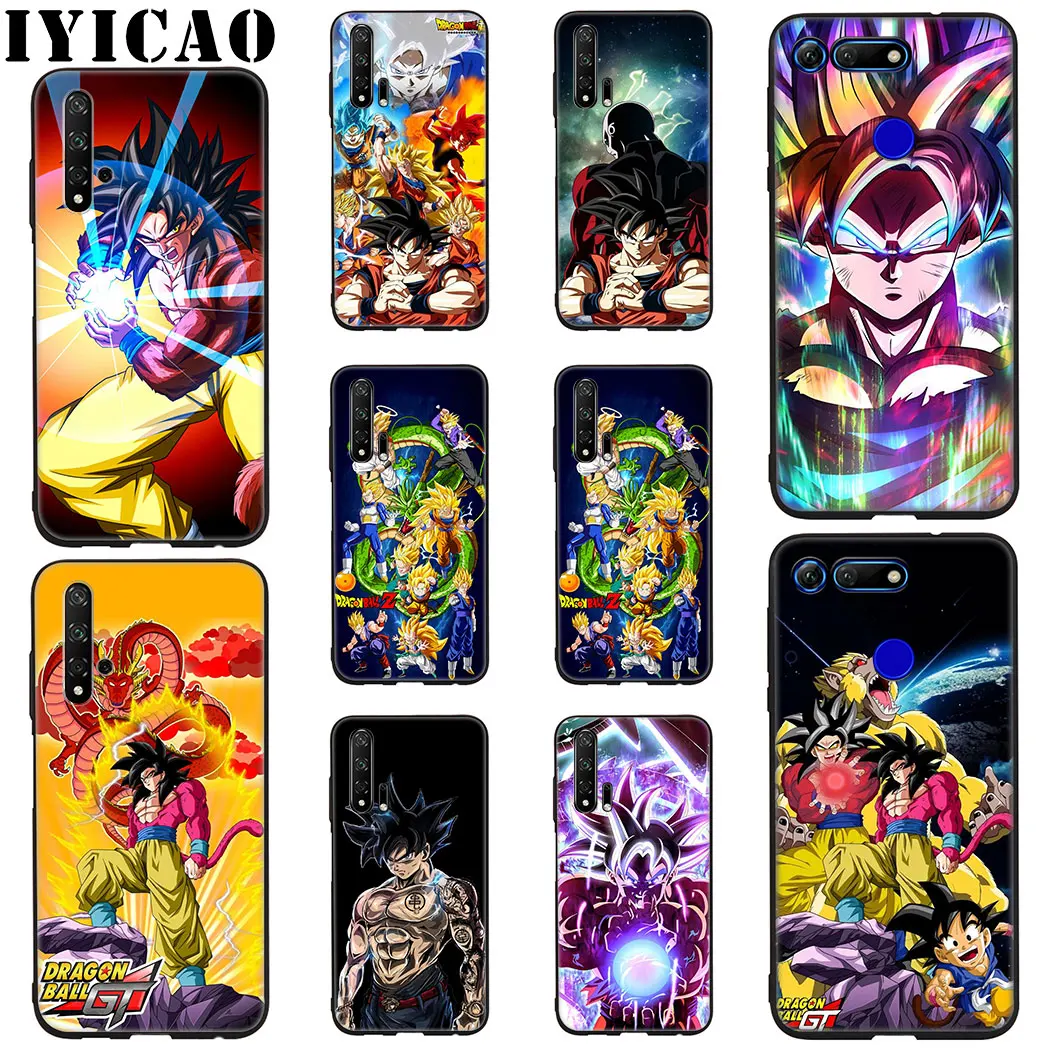 Силиконовый мягкий чехол Dragon Ball SSJ Goku для Honor View 20 8C 8X8 9 10 Lite 6A 7C 7X 7A 9X20 Pro Note |