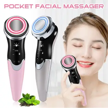 

Beauty Instrument Multifunctional Ion Importer Household Color Light Radio Frequency Instrument Exporter Facial Massage Lifting