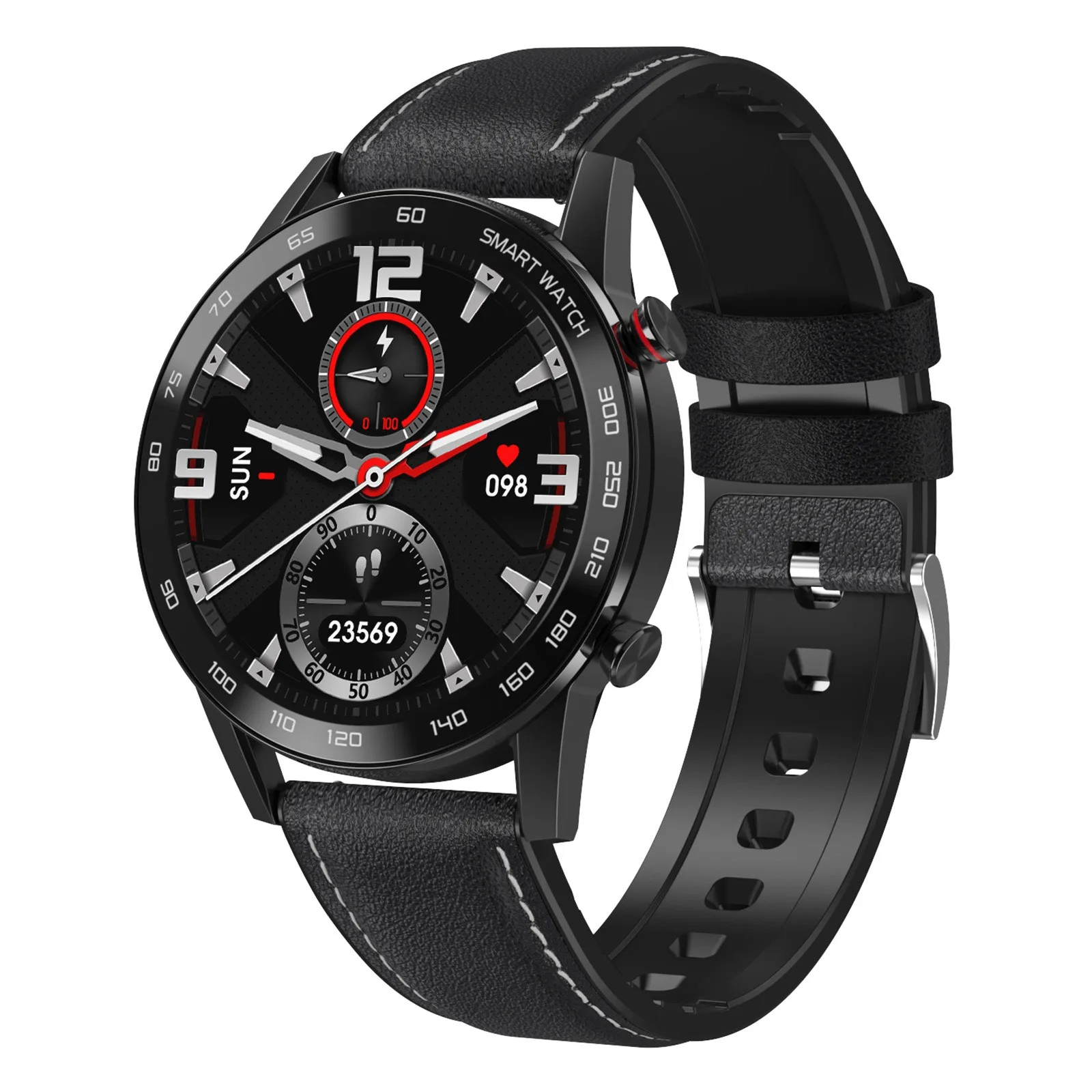 US $23.16 2021 Smart Watch DT95 Waterproof Heart Rate Trackerfitness Wristband For Ios Android Multifunction Smartwatches Mens Clock