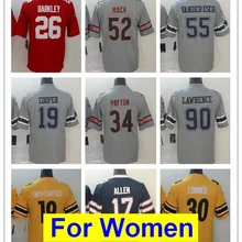 Все сшитые женские трикотажные изделия payton Khalil Mack Leighton Vander Esch amari cooper lawrence saquon barkley Josh Allen james conner