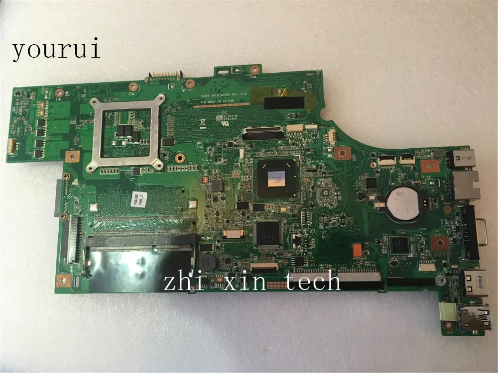 Yourui для ASUS G53SX Материнская плата ноутбука REV 2,0 69N0LKM11B02 DDR3 тест ОК