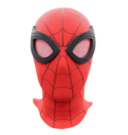 Red Spiderman Маска Человека-паука вдали от дома маска ПВХ косплей маска шлем на всю голову Хэллоуин реквизит - Цвет: Red Spiderman