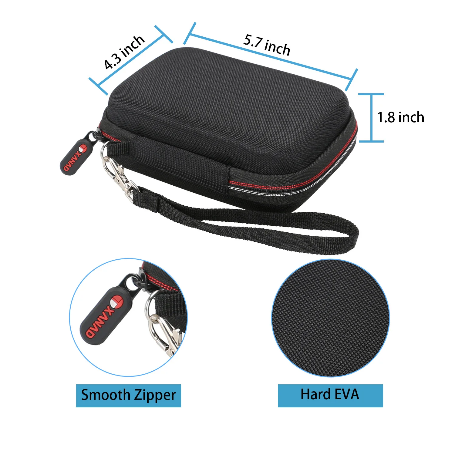 XANAD ударопрочный жесткий чехол EVA для цифровой камеры Polaroid Snap Touch