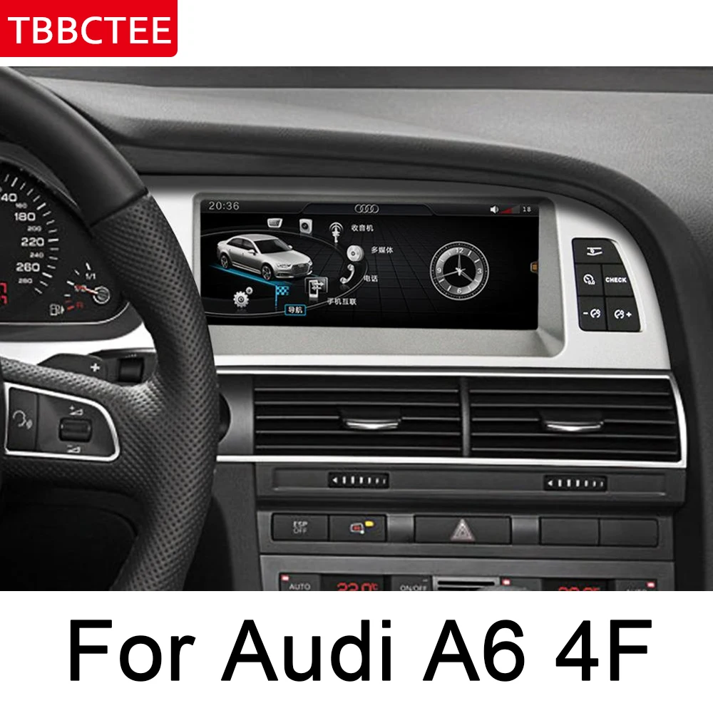 Для Audi A6 4F 2010 2011 MMI Android автомобильный мультимедийный плеер WiFi GPS Navi карта стерео