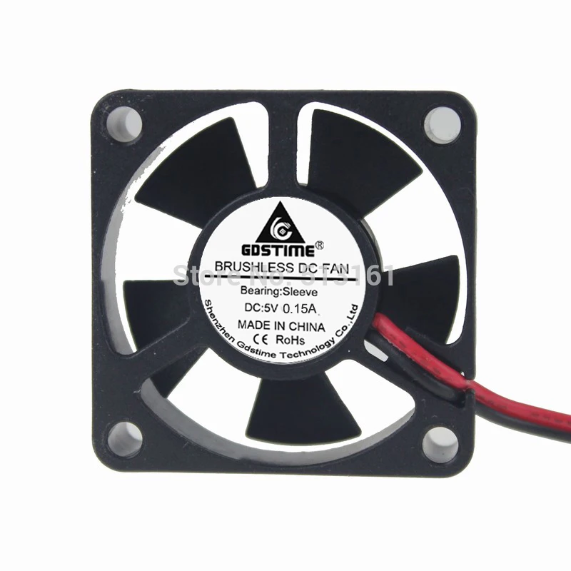 1PCS/Lot Gdstime 35x35x10mm 3510S 35mm 5V 2Pin Small Ventilation PC Computer DC Cooling Fans