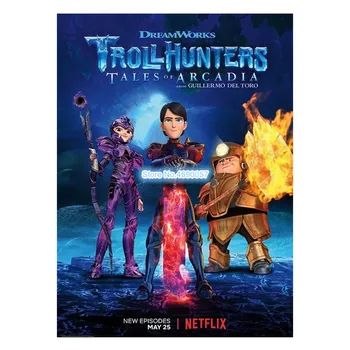 

Full Square/Round Drill 5D DIY Diamond Painting "Trollhunters Season 3" Embroidery Cross Stitch Home Decor Gift