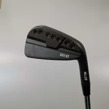 OEM клюшки для гольфа 0311ST черный Гольф Утюги Набор 4-9P 7pes Графит или стальной вал с крышкой головы