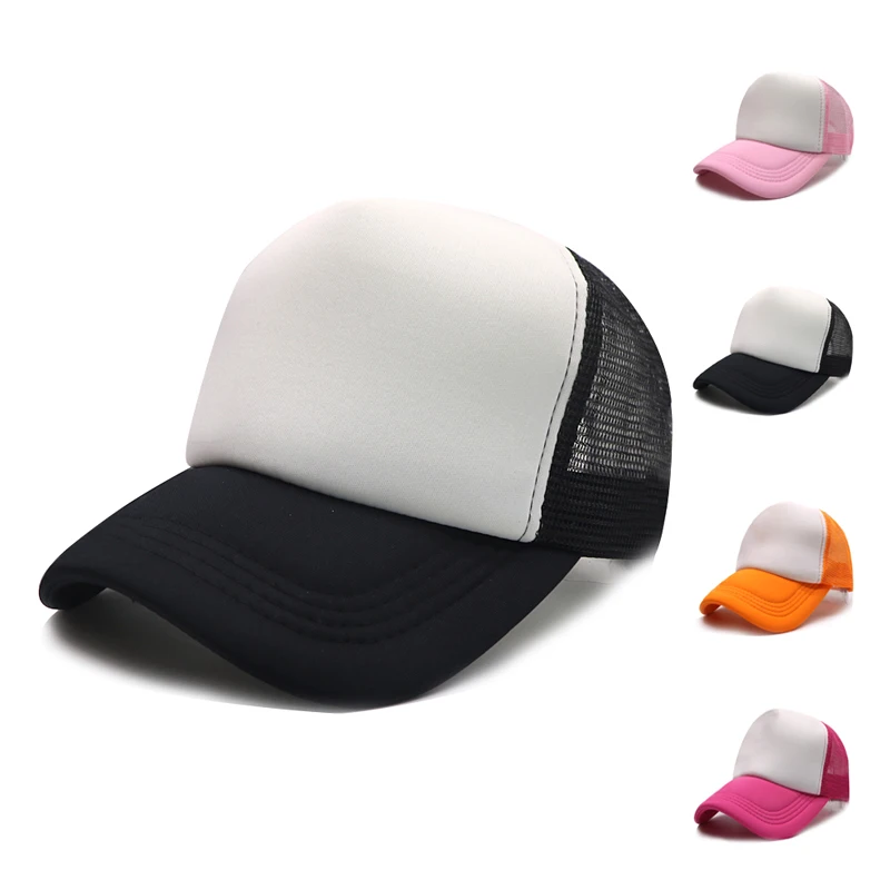 Летняя Повседневная Бейсболка унисекс Кепка s для женщин и мужчин Snapback Регулируемая бейсбольная кепка нейлоновая застежка лента спортивная хип-хоп сетчатая Кепка