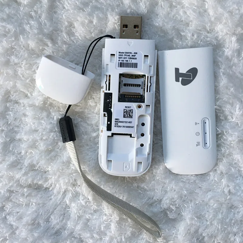 Huawei-modem E8372h608 oh E8372h Wingle Lte Universal 4g Usb Modem Wifi Suporte Móvel para 10 Usuários Wifi - Imagem 2