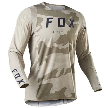 Hpit fox-Camiseta de Motocross para hombre, jeresy fxr para ciclismo de montaña, maillot de secado rápido, 2020