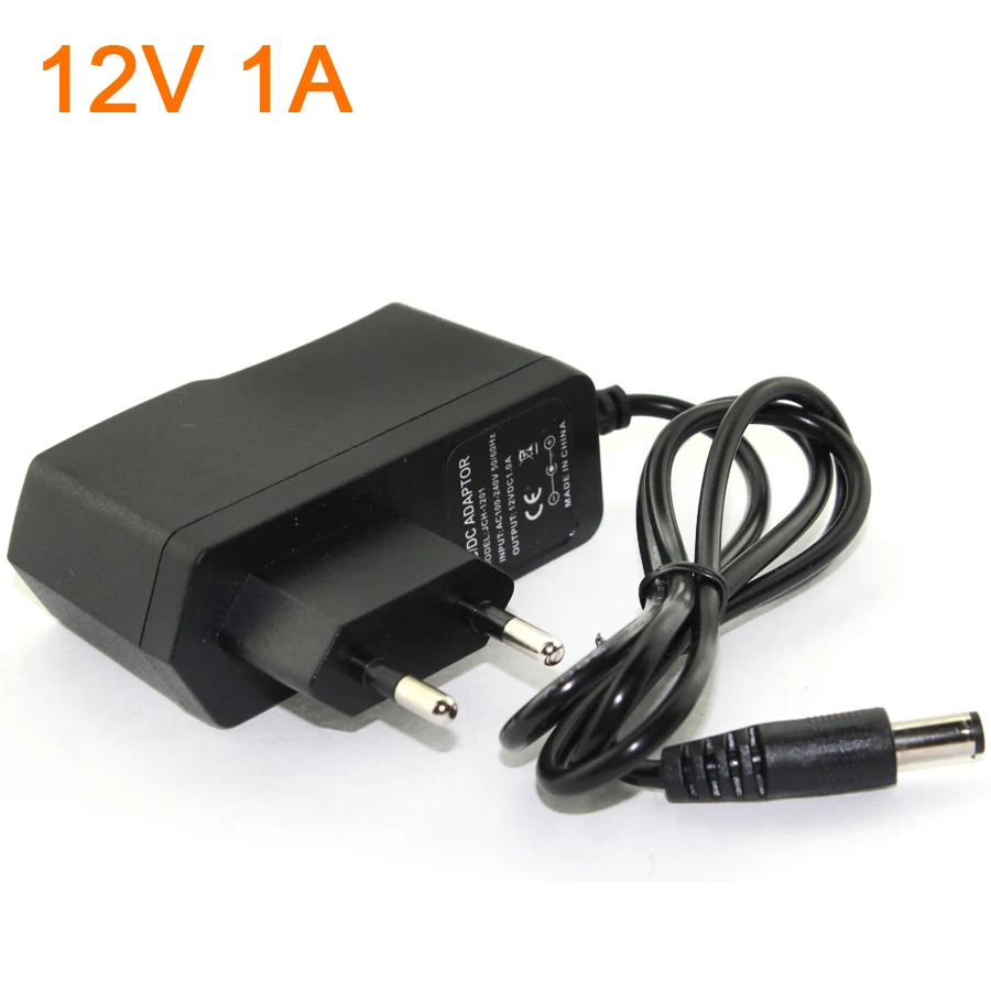 12V 1A AC 220V TO 12V 5V DC адаптер питания 3V 4,5 V 5V 6V 8,5 V 12V 13V 1A Универсальный адаптер питания зарядное устройство светодиодный светильник - Цвет: 12V 1A