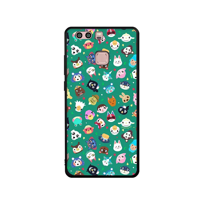 Мягкий ТПУ телефон EWAU Animal Crossing чехол для Huawei P8 P9 P10 P20 P30 Pro Lite Mini P Smart Z - Цвет: B4
