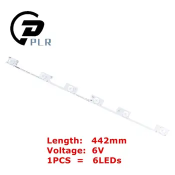 

Original New 1pcs LED Strip Bar Backlight for KONKA KDL48JT618A KDL48SS618U 35018539 35018540 6LED LIGHT (6v) 442mm
