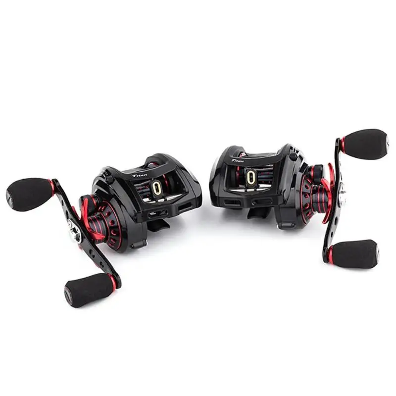

Low Profile Casting Fishing Reel Fine Processing Light Material Smooth Outgoing 7.1:1 Speed Ratio Dual-brake Tackle
