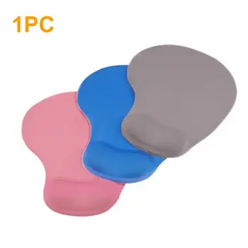 

With Wrist Support Accessories Silicone Solid PC Gaming Mouse Pad Soft Computer Laptop Non Slip Mat Home Office Desktop