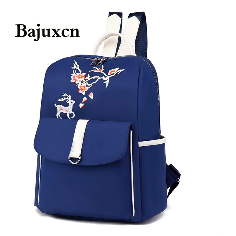 Brand high waterproof backpack 2020 new spring young girl luxury designer ladies travel fashion embroidery bag |