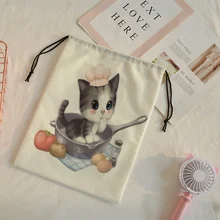 Crowsdale, женский геометрический рюкзак, 3D принт в виде кошек, софтбэк, женская сумка mochila на шнурке, мужские рюкзаки, Рождественская сумка, 32 см x 40 см