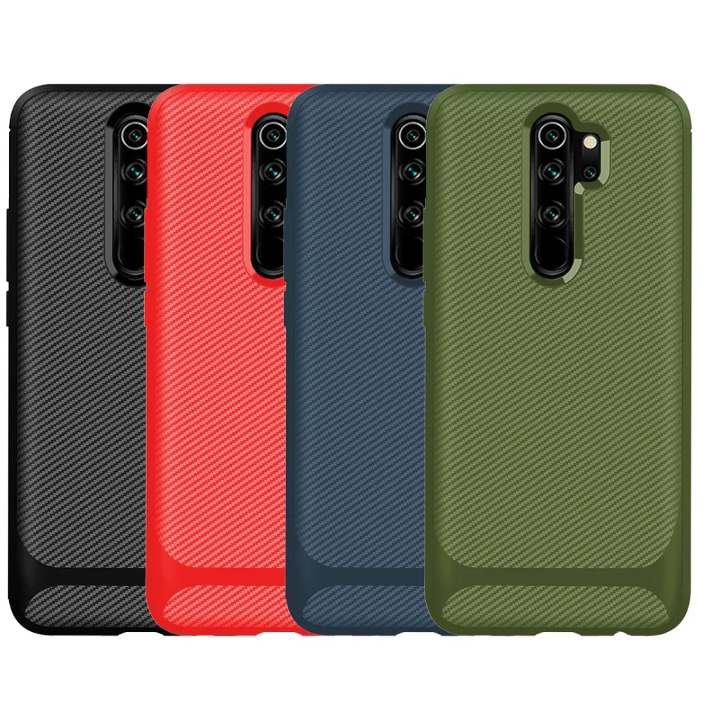 100 шт./лот, чехол из углеродного волокна с защитой от Quakeproof, TPU, для Xiaomi Redmi 7A/Note 8/Note 8 Pro/A3 CC9E/A3 Lite CC9/K20 Pro mi9T