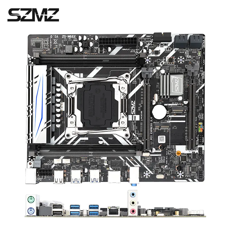 SZMZ X99 LGA 2011-3 motherboard support E5 2678V3
