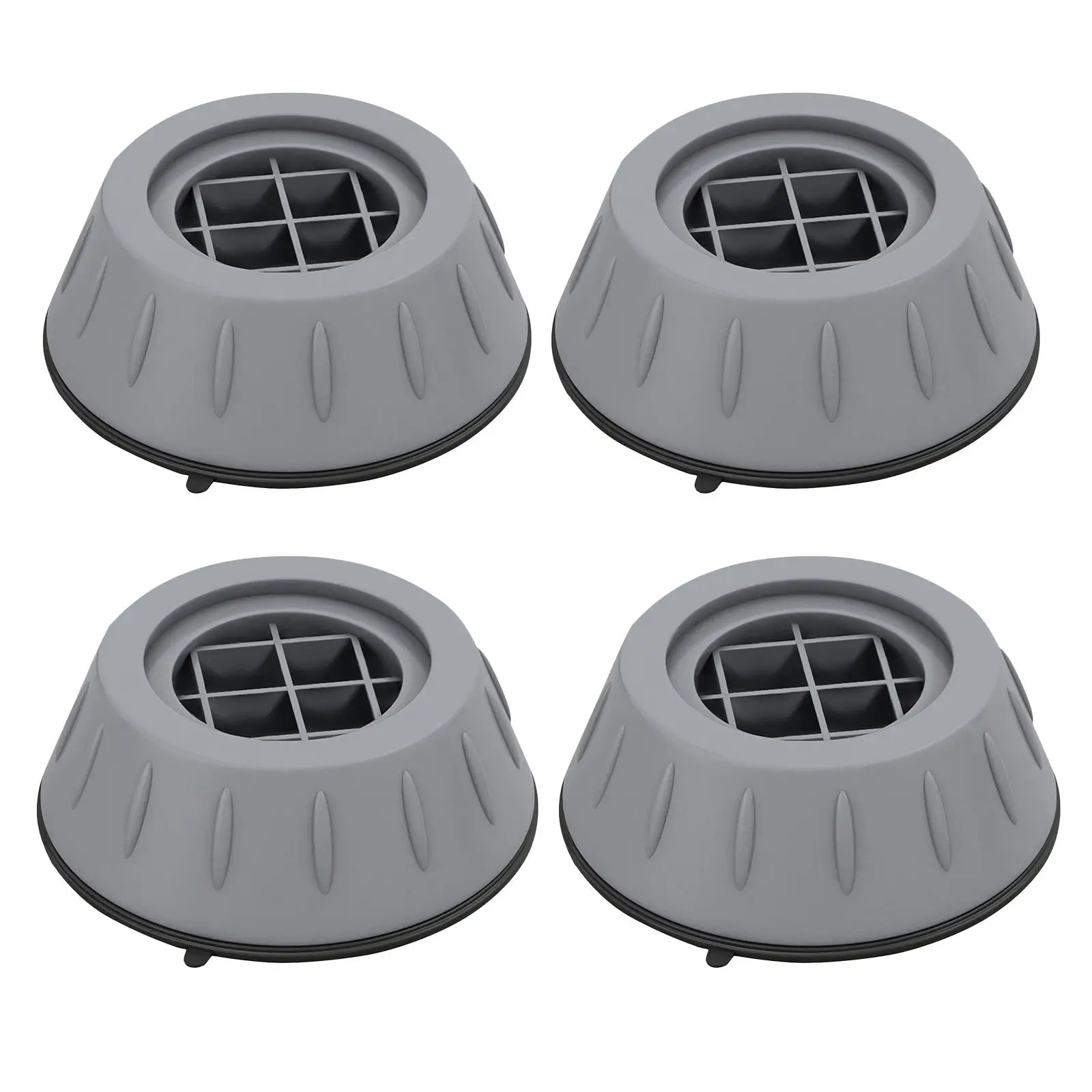 Pack of 4 Anti Vibration Pads Prevent Walking Washing Machine Mat Washer Stabilizer | Обустройство дома