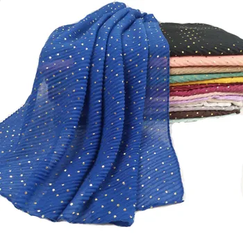 

S98 10pcs High quality crinkle cotton viscose hijab wrinkle scarf shawl women wrap maxi headband scarf/scarves
