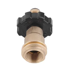 50LB газовый баллон редуктор давления адаптер клапана Универсальный Fit газовый баллон для пропана адаптеры LPG плоский бак давления клапан разъем