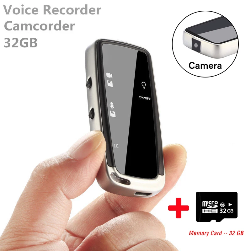 

10 Hours Mini Digital Voice Recorder 32GB 480p Micro Camera Video Recording Pen Device Sound Recorder Radio Camcorder Support TF