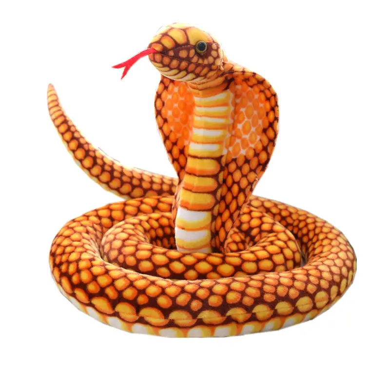 serpent en peluche