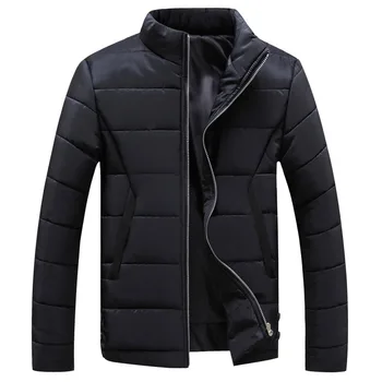 

Winter New Outdoor Overcoat Male Coat Warm Full Sleeve Down Jacket Black Normal Length Duck Down Large Size 3XL 4XL