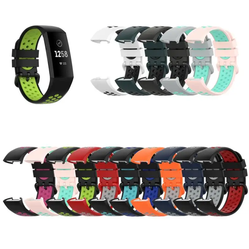 Универсальный силиконовый ремешок для Fitbit charge4/charge3/3 SE сменный часов Charge4 SmartWatch