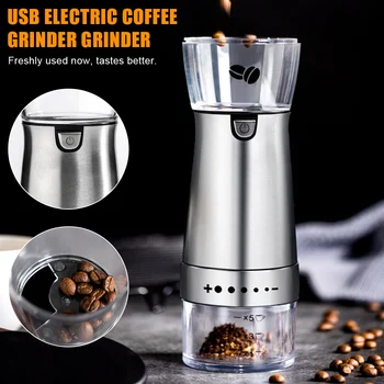 

USB Rechargeable Coffee Grinder Mini Coffee Machine Electric Coffee Grinder Household B88