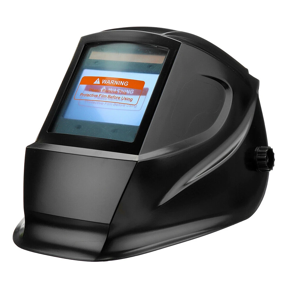 

Window Welding Helmet Large View Automatic Dimming Full Face Safe Mask Solar Powered Shield Workplace Anti-fall Protective Tool