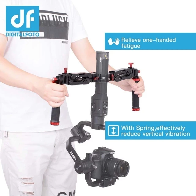 DIGITALFOTO 5 кг Ares Z Axi Gimbal Grip алюминиевая Съемная пружина двойная ручка для DJI RS2 RSC2 Ronin S
