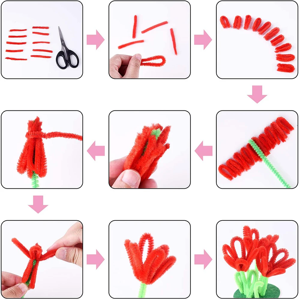 1200 Pcs DIYStick Feather Colorful Plush Foam Flowers PartySupplies Handicraft Jewelry Creative Gifts for Boys and Girls 2 1200 Pcs DIYStick Feather Colorful Plush Foam Flowers PartySupplies Handicraft Jewelry Creative Gifts for Boys and Girls 2